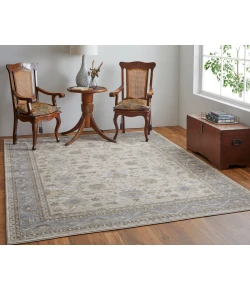 Feizy Celene 39KVF BEIGE/GRAY Area Rug 7 ft. 9 in. X 7 ft. 9 in. Round