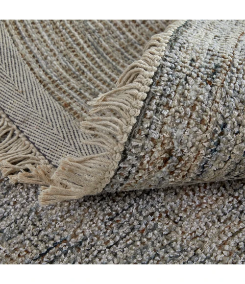 Feizy Caldwell Bohemian & Eclectic Distressed, Gray/Blue/Taupe, 9' x 12' Area Rug