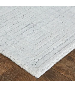 Feizy Redford 8670F WHITE/SILVER Area Rug 5 ft. X 8 ft. Rectangle