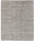 Feizy Navaro Scandinavian Abstract, Gray/Ivory/Taupe, 2'-6" x 10' Runner