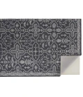 Feizy Fallon Rustic Farmhouse Rug, Ornamental, Odyssey Gray, 2ft x 3ft Accent Rug