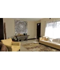 Feizy Qing Casual Floral & Botanical, Brown/Gold/Tan, 8'-6" x 11'-6" Area Rug