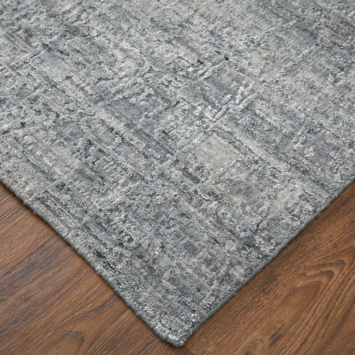 Feizy Eastfield Casual Abstract, Gray, 2'-6" x 8' Runner