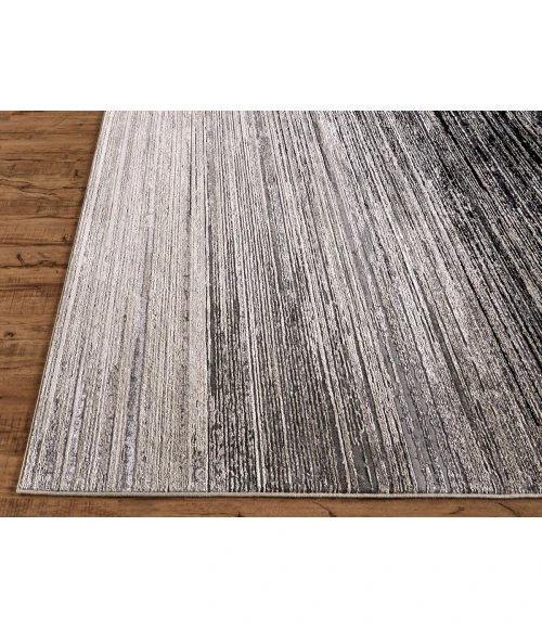 Feizy Micah BLACK/DARK GRAY 6943337F 3 ft. 11 in. X 6 ft. Rectangle Rug