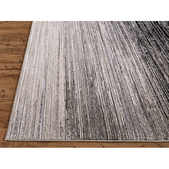 Feizy Micah BLACK/DARK GRAY 6943337F 8 ft. X 10 ft. Rectangle Rug