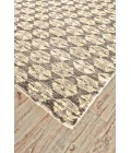 Feizy Neela Mid-Century Modern Geometric, Yellow/Brown, 5'-6" x 8'-6" Area Rug