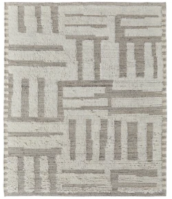 Feizy Ashby 8909F IVORY/GRAY Area Rug 2 ft. 6 in. X 10 ft. Runner