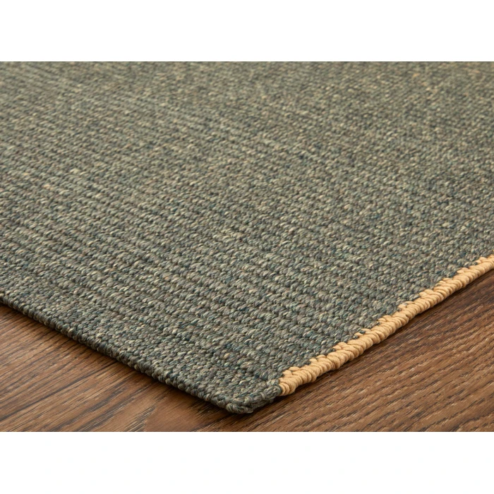 Feizy Theo GREEN/SAND THE0827F 8 ft. X 10 ft. Rectangle Rug