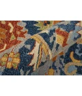 Feizy Leylan Vintage Floral & Botanical, Blue/Orange/Red, 2'-6" x 10' Runner