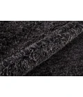 Feizy Stoneleigh Luxury & Glam Solid, Black/Gray, 10' x 14' Area Rug