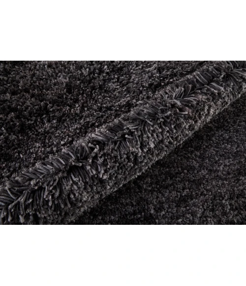 Feizy Stoneleigh Luxury & Glam Solid, Black/Gray, 10' x 14' Area Rug