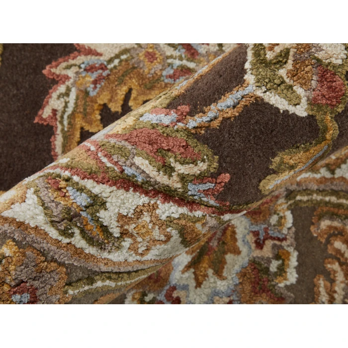 Feizy Prescott BROWN PCT8937F 5 ft. X 8 ft. Rectangle Rug