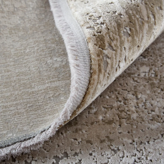 Feizy Cadiz Gradient Watercolor Rug, Taupe/Gray/Tan, 7ft-9in x 11ft Area Rug