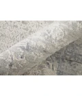 Feizy Eastfield Casual Abstract, Silver/Gray, 2'-6" x 10' Runner