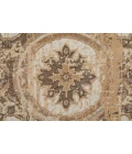 Feizy Celene French & Victorian Bordered, Tan/Brown/Gray, 7'-9" x 7'-9" Round Rug