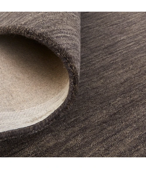 Feizy Luna Casual Solid, Brown/Taupe, 9'-6" x 13'-6" Area Rug