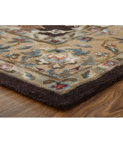 Feizy Prescott BROWN/BEIGE PCT8938F 8 ft. X 10 ft. Rectangle Rug