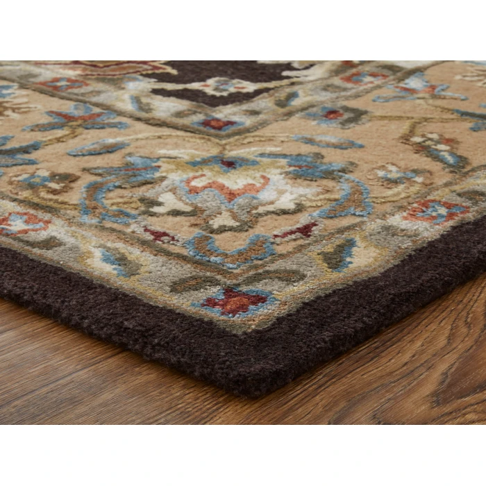Feizy Prescott BROWN/BEIGE PCT8938F 8 ft. X 10 ft. Rectangle Rug
