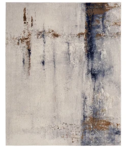 Feizy Clio 39LXF IVORY/BLUE Area Rug 2 ft. X 3 ft. Rectangle