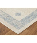 Feizy Camellia BLUE/IVORY CMA39K9F 4 ft. 3 in. X 6 ft. 3 in. Rectangle Rug