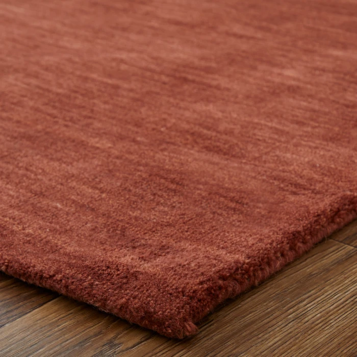 Feizy LUNA 8049F IN RUST 2' 6" x 8' Runner Area Rug