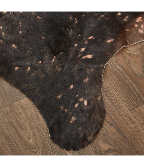 Feizy Ellyse Cabin & Lodge Animal Print, Brown, Large Shaped Rug