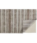 Feizy  Mackay Handwoven Graident Rug, Chocolate Brown/Light Gray, 5ft x 8ft Area Rug