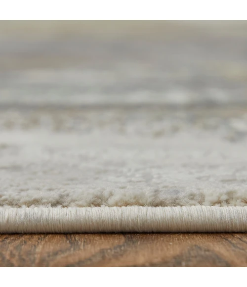 Feizy Clio Industrial Watercolor, Brown/Gray/Black, 2' x 3' Accent Rug