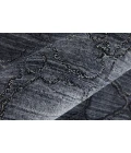 Feizy Whitton Industrial Abstract, Gray/Blue, 8' x 10' Area Rug