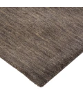 Feizy Luna Casual Solid, Brown/Taupe, 9'-6" x 13'-6" Area Rug