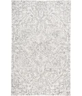 Feizy Belfort Modern Medallion Rug, Ivory/Charcoal, 9ft x 12ft Area Rug