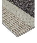 Feizy Berkeley Casual Stripes, Gray/Taupe/Tan, 9'-6" x 13'-6" Area Rug