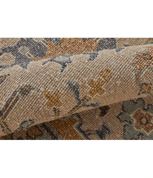 Feizy Corbitt Classic Oriental, Tan/Blue/Gold, 2' x 3' Accent Rug