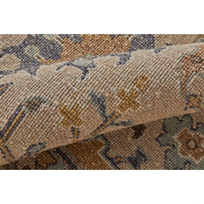 Feizy Corbitt Classic Oriental, Tan/Blue/Gold, 2'-6" x 8' Runner