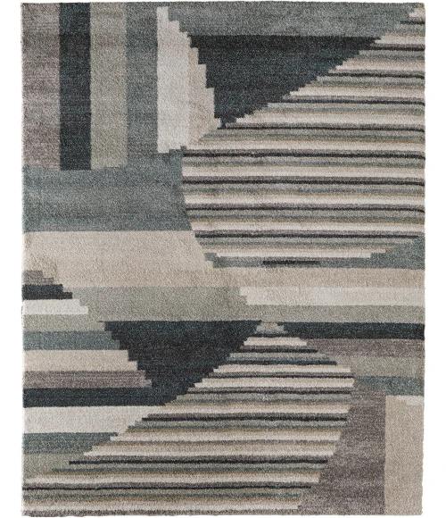 Feizy Richmond Ivory/Gray/Blue RCH39R4F 7ft.10in. x 10ft. Rect. Rug