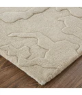 Feizy Serrano Industrial Abstract, Tan/Brown/Blue, 9' x 12' Area Rug