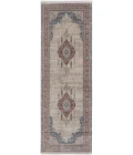 Feizy Marquette Bohemian & Eclectic Medallion, Gray/Red/Blue, 2'-8" x 10' Runner