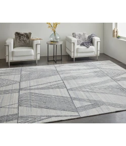 Feizy Whitton 8893F IVORY/BLACK Area Rug 8 ft. X 10 ft. Rectangle
