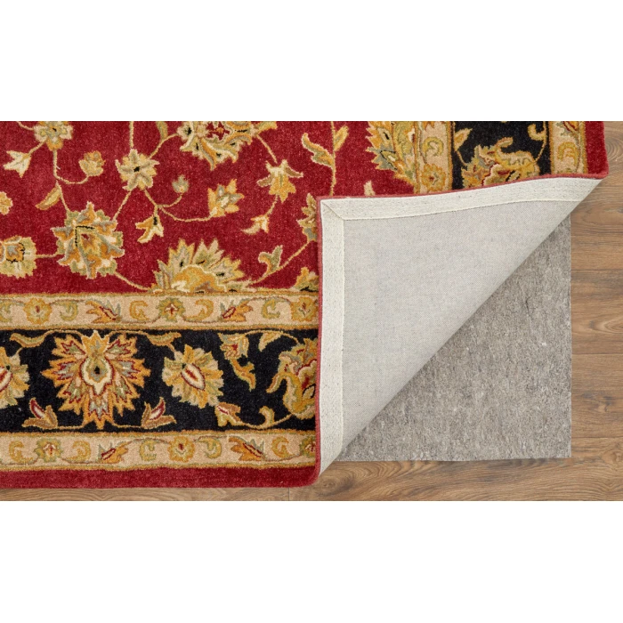 Feizy Wagner Classic Oriental, Red/Black/Gold, 5' x 8' Area Rug