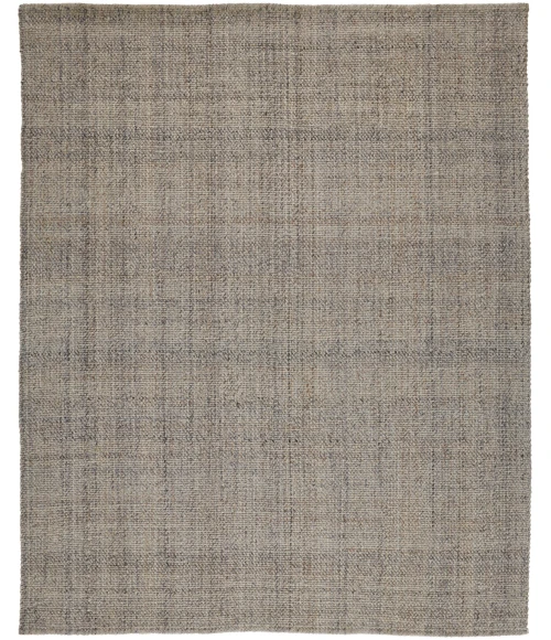 Feizy Naples Space Dyed In/Outdoor Flatweave, Warm Gray/Tan, 2ft x 3ft Area Rug