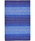 Feizy Santino Casual Stripes, Blue, 8' x 11' Area Rug