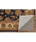 Feizy Wagner Classic Oriental, Blue/Tan/Gold, 5' x 8' Area Rug