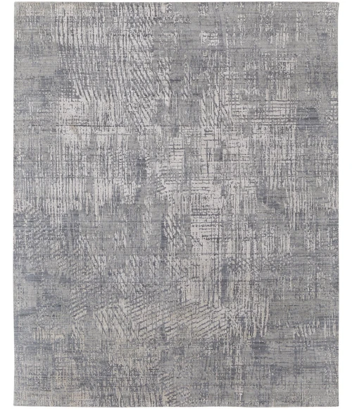 Feizy Eastfield Casual Abstract, Gray, 2' x 3' Area Rug