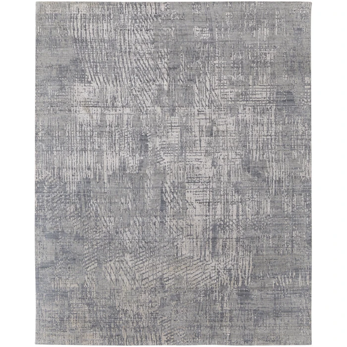 Feizy Eastfield Casual Abstract, Gray, 8' x 10' Area Rug