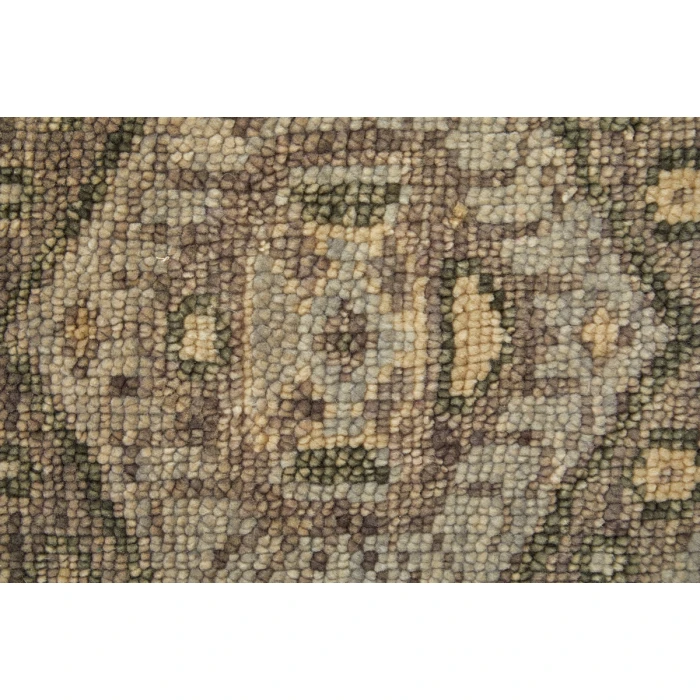 Feizy Fillmore Classic Diamond, Brown/Gray, 2'-6" x 12' Runner