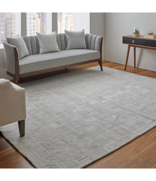 Feizy Eastfield Casual Abstract, Ivory, 2'-6" x 8' Runner