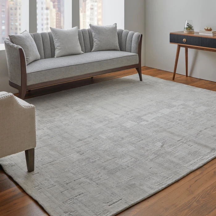 Feizy Eastfield Casual Abstract, Ivory, 2'-6" x 8' Runner