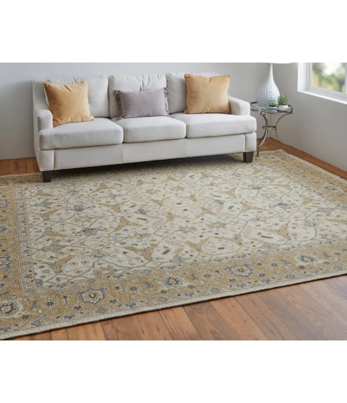 Feizy Corbitt Classic Oriental, Ivory/Gold, 2'-6" x 8' Runner