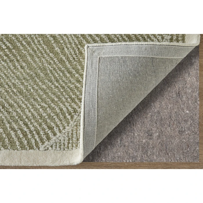 Feizy Winston Green/Ivory WNS8B02F 5ft. x 8ft. Rect. Rug
