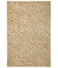 Feizy Saphir Casual Abstract, Tan/Brown, 7'-6" x 7'-6" Round Rug